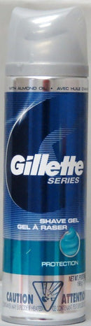 GILLETTE SHAVE GEL PROTECTION 198G (7OZ)