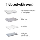 Hamilton Beach Sure-Crisp® Air Fryer Countertop Toaster Oven, Stainless Steel, 31418