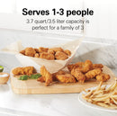 Hamilton Beach Air Fryer Oven Digital and Programmable, Nonstick (35050), 2.5 Liters, Black