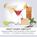 Bartesian Margarita Cocktail Mixer Capsules, Pack of 6 Cocktail Capsules, for Bartesian Premium Cocktail Maker (55351)