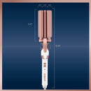 Conair CD704C Double Ceramic Triple Barrel Curl Styling Waver