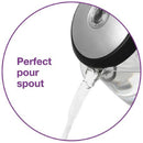 Salton Cordless Electric Compact Glass Kettle, Water Boiler and Tea Heater 1.5 L/Qt, GK1831