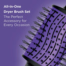 The Knot Dr Detangling Hot Air Brush by Conair