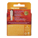 TROJAN 3CT ECSTASY ULTRA RIBBED/48 ()