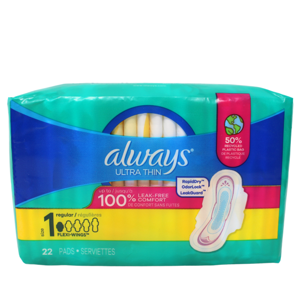 Always Ultra Thin 22ct Regular/12