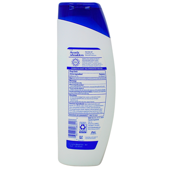 Head&Shoulders Shamp 370ml Tea Tree Oil/R