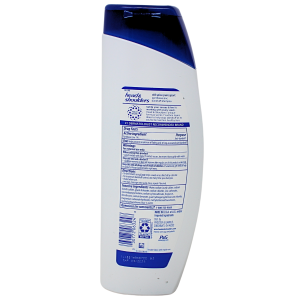 Head&Shoulders Shamp 370ml Men Pure Sport/R