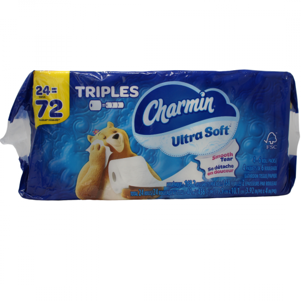 CHARMIN SOFT 24CT 3PLY/1 ()