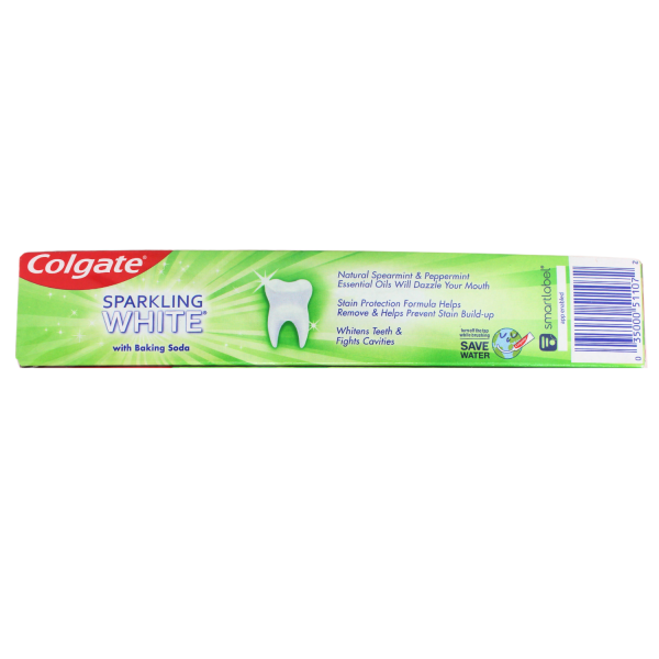 COLGATE T/P 70G SPARKLING WHITE MINT ZING/24 ()
