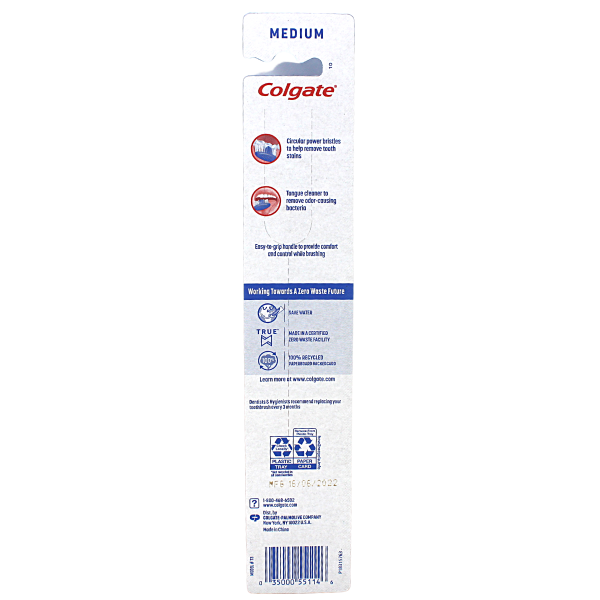 COLGATE T/B MEDIUM EXTRA CLEAN/72 ()