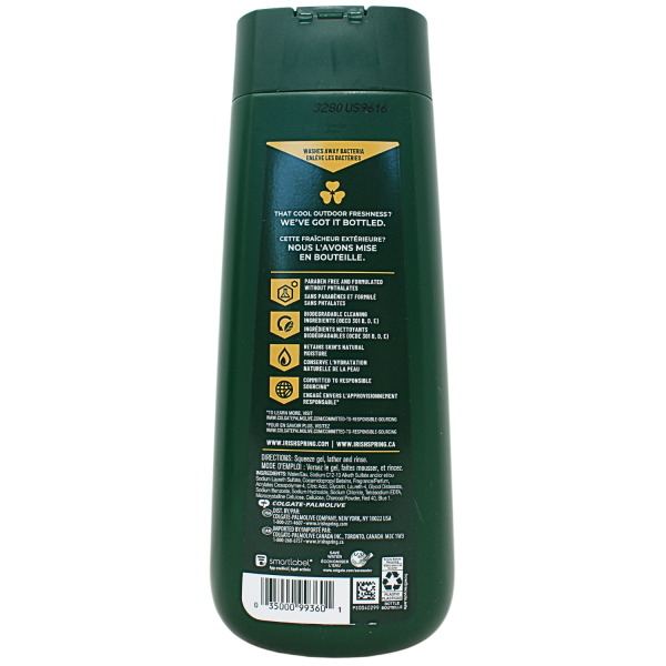 IRISH SPRING B/W 591ML CHARCOAL REFRESH (B)/4 ()