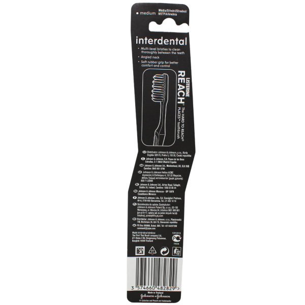 REACH T/B MEDIUM 12PK INTERDENTAL/6 ()
