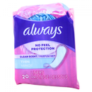ALWAYS LINERS 20CT REGULAR CLEAN SCENT/24 ()