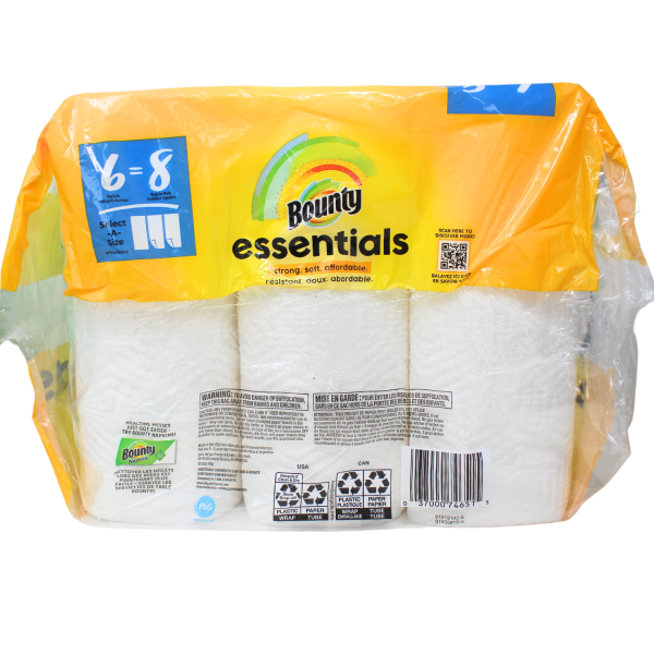 Bounty 83sheets X 6rolls Essentials/1