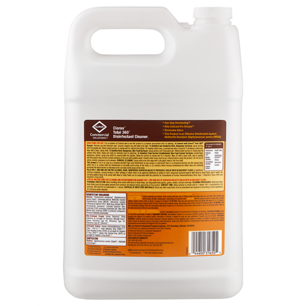 CLOROX DISINFECTANT CLEANER 3.78L TOTAL 360 (B)/R5-4 ()