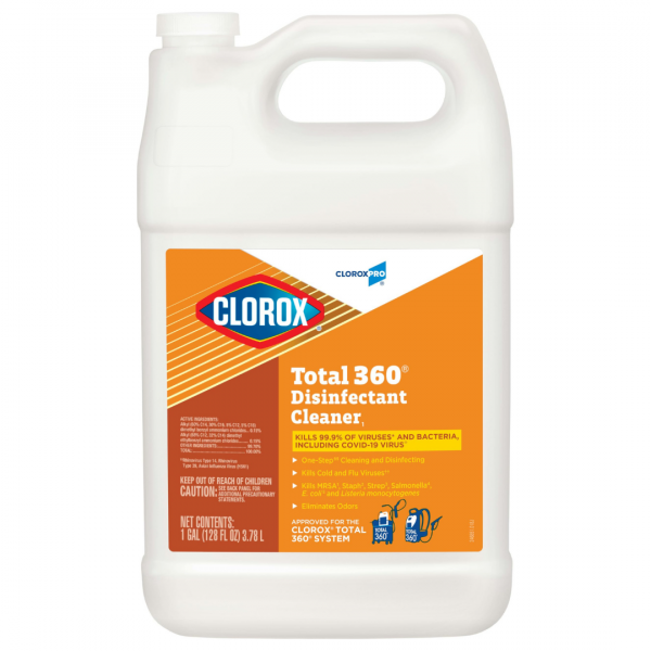 CLOROX DISINFECTANT CLEANER 3.78L TOTAL 360 (B)/R5-4 ()