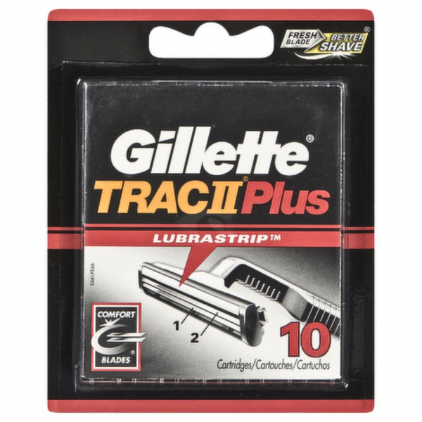 GILLETTE TRACII PLUS 10CARTS/R ()