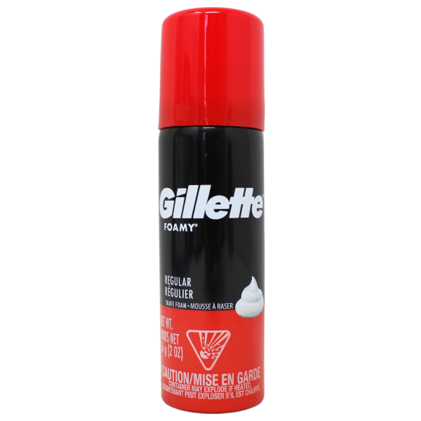 GILLETTE FOAMY 56G REGULAR/48 ()