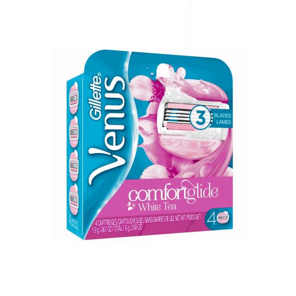 GILLETTE VENUS WHITE TEA 4CARTS/3 ()