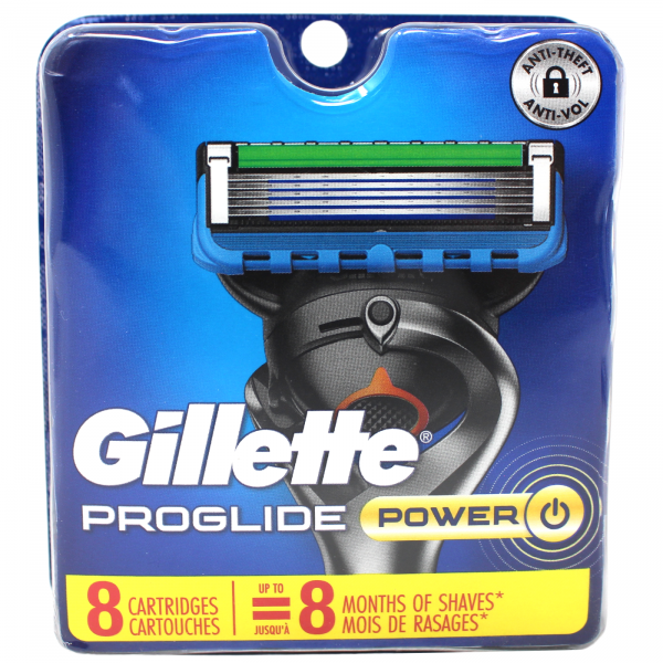 GILLETTE FUSION5 PROGLIDE PWR 8CARTS/3 ()