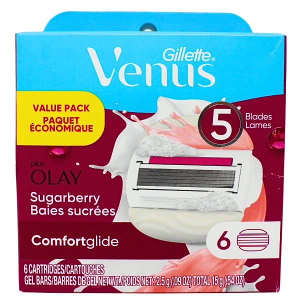 Gillette Venus 6carts/