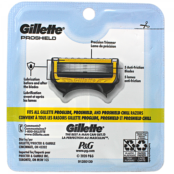 GILLETTE FUSION PROSHIELD 8CARTS/3 ()