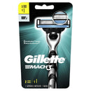 GILLETTE MACH 3 1RZR+2CARTS/6 ()