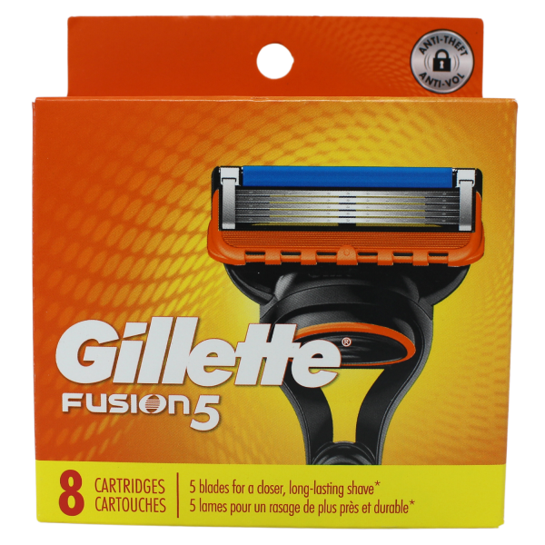 GILLETTE FUSION5 8CARTS/3 ()