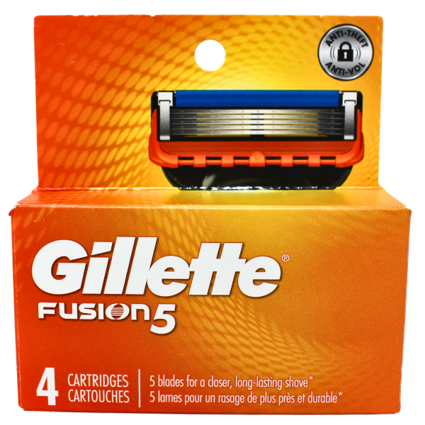 Gillette Fusion5 4carts/3