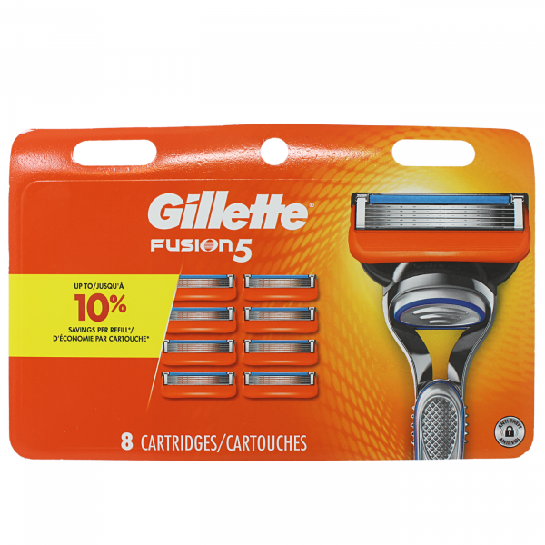 GILLETTE FUSION5 8CARTS CARDED/3 ()