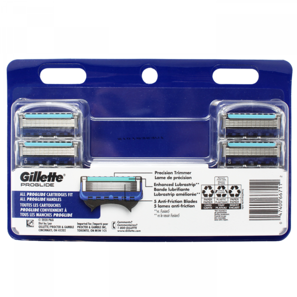 Gillette Fusion5 Proglide 8cart Carded/3