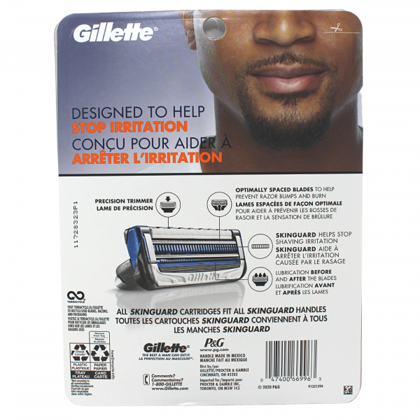 GILLETTE SKIN GUARD 1RZR+7CARTS/R ()