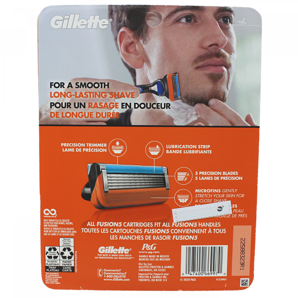 GILLETTE FUSION5 1RZR+7CARTS (B)/44 ()