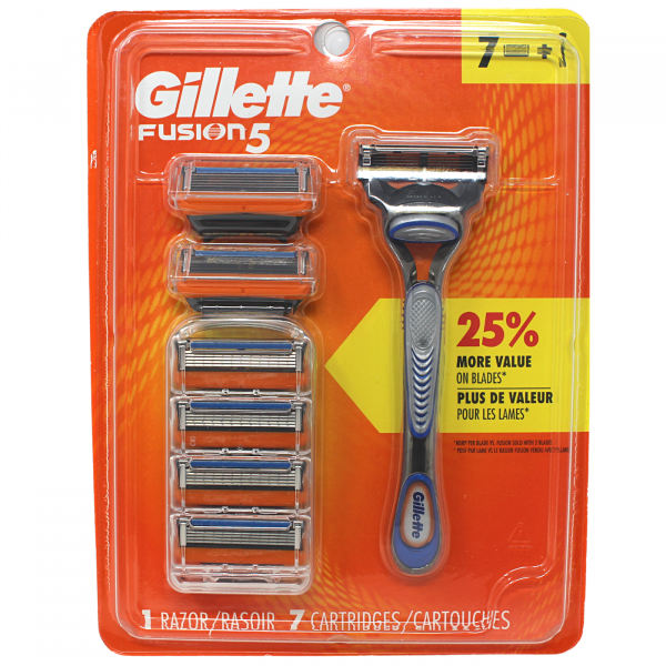 Gillette Fusion5 1rzr+7carts (B) /