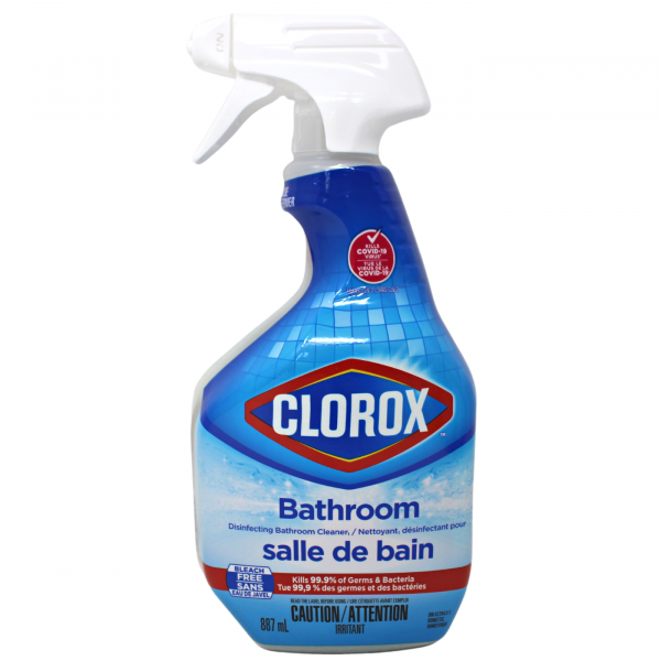 CLOROX SPRAY 887ML BATHROOM CLEANER (B) /R14-9 ()