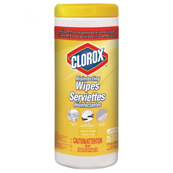 CLOROX 35CT DISINFECTING WIPES LEMON FRESH/R12-12 ()