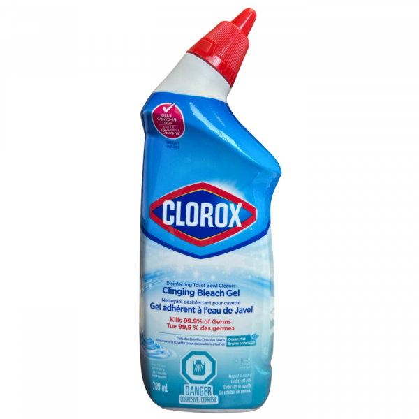 Clorox Toilet 709ml Cleaning Bleach Gel (B) /12