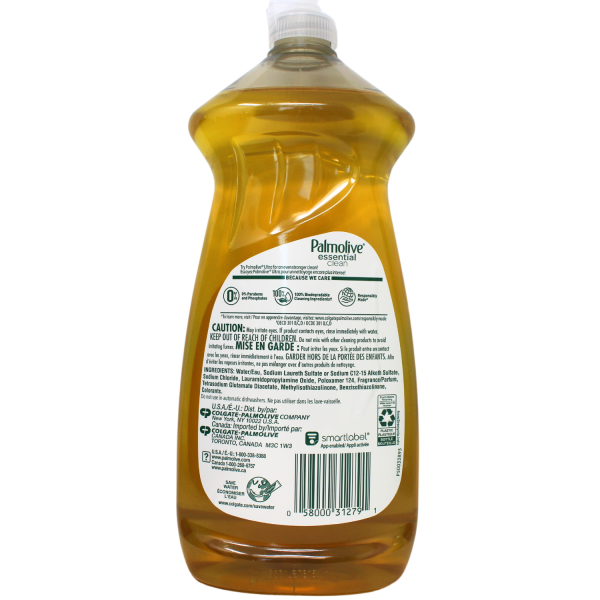 PALMOLIVE D/W 828ML ESSENTIAL CLEAN LEMON (B) /9 ()