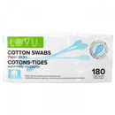 LOVU COTTON SWABS 180CT (B) /144 ()