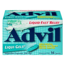 ADVIL LIQ GELS 16CT 200MG ()