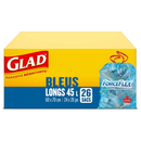 GLAD GARBAGE BAGS 26CT BLUE TALL 45L(B)/12 ()