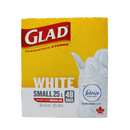 GLAD GARBAGE BAGS 48 CT WHITE SMALL FEBREZE(B)/12 ()