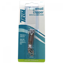 TRIM FINGERNAIL CLIPPER W/ FILE & CHAIN/144 ()