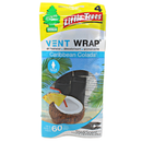 LITTLE TREES VENT WRAP AIR FRESHENER 4CT CARIBBEAN COLADA (B) /24 ()