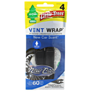 LITTLE TREES VENT WRAP AIR FRESHENER 4CT NEW CAR SCENT (B) /24 ()