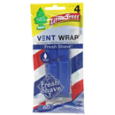 LITTLE TREES VENT WRAP AIR FRESHENER 4CT FRESH SHAVE (B) /24 ()