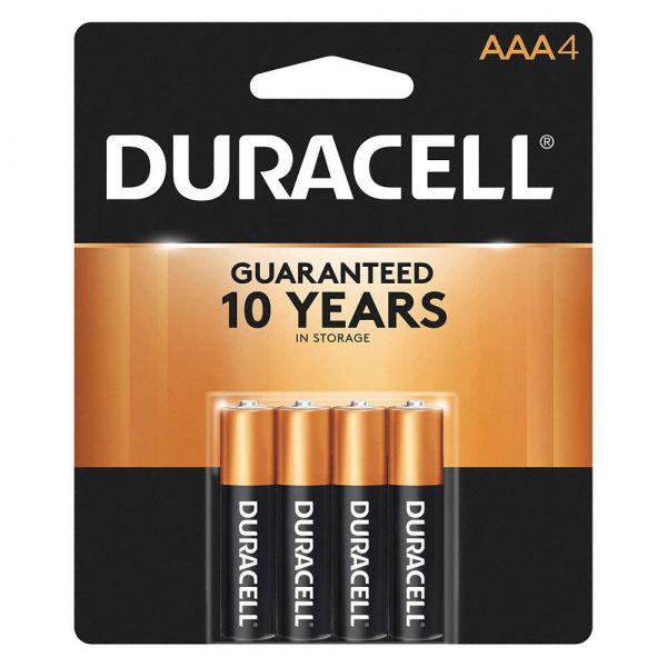 DURACELL COPPERTOP ALKALINE AAA-4 (B) /54 ()