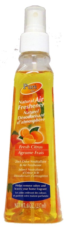 LIQUID ROOM AIR FRESHENER FRESH CITRUS 8oz