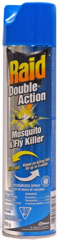 RAID DOUBLE ACTION MOSQUITO & FLY KILLER 350 GR