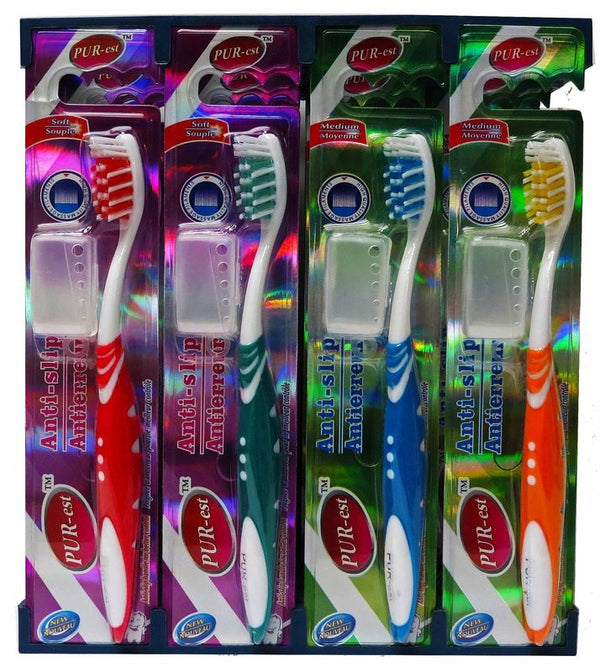 PUREST TOOTHBRUSH WITH CAP SOFT